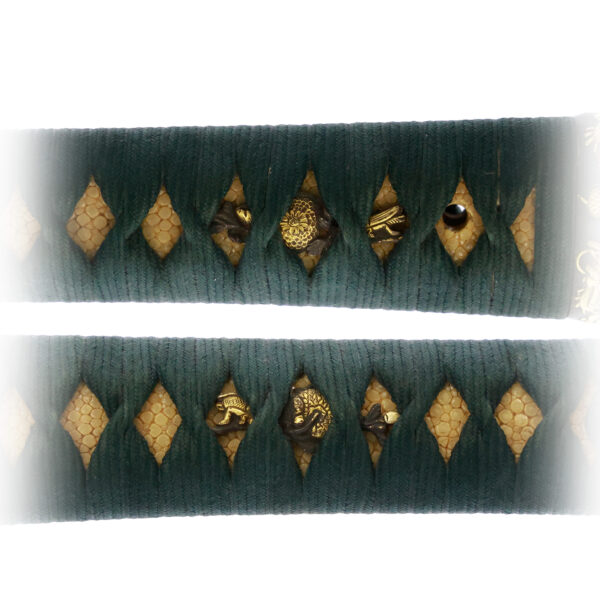 Antique Japanese Sword Daisho Signed by Kanemoto<br> NBTHK <span style="color: #ff0000;"><strong>Tokubetsu Hozon</strong></span> and <span style="color: #ff0000;">Hozon</span> Certificate - Image 35