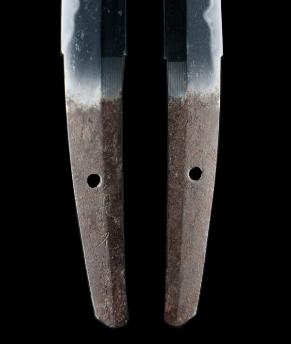 Antique Japanese Sword Daisho Signed by Kanemoto<br> NBTHK <span style="color: #ff0000;"><strong>Tokubetsu Hozon</strong></span> and <span style="color: #ff0000;">Hozon</span> Certificate - Image 17