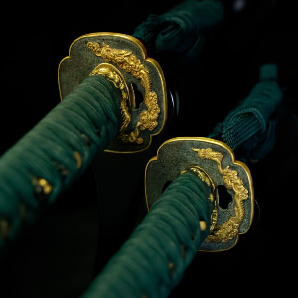 Antique Japanese Sword Daisho Signed by Kanemoto<br> NBTHK <span style="color: #ff0000;"><strong>Tokubetsu Hozon</strong></span> and <span style="color: #ff0000;">Hozon</span> Certificate - Image 29