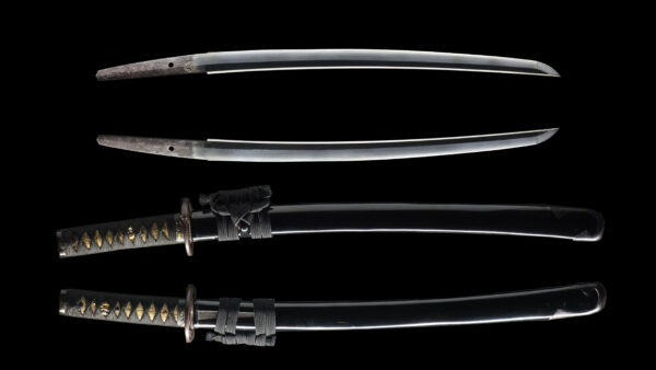 Antique Japanese Sword Wakizashi Signed by Yasutsugu<br>NBTHK <span style="color: #ff0000;">Hozon </span>Certificate - Image 13