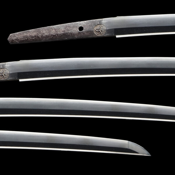 Antique Japanese Sword Wakizashi Signed by Yasutsugu<br>NBTHK <span style="color: #ff0000;">Hozon </span>Certificate - Image 2
