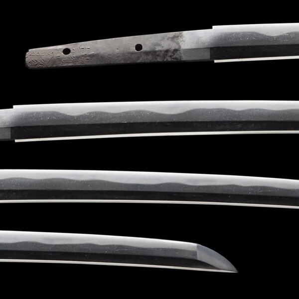 Antique Japanese Sword Wakizashi Signed by Fujiwara Kunimichi<br>NBTHK <span style="color: #ff0000;">Hozon </span>Certificate - Image 2
