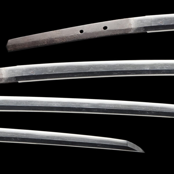 Antique Japanese Sword Katana Signed by Ryokai Katsuyoshi<br> NBTHK <span style="color: #ff0000;">Hozon </span>Certificate - Image 2