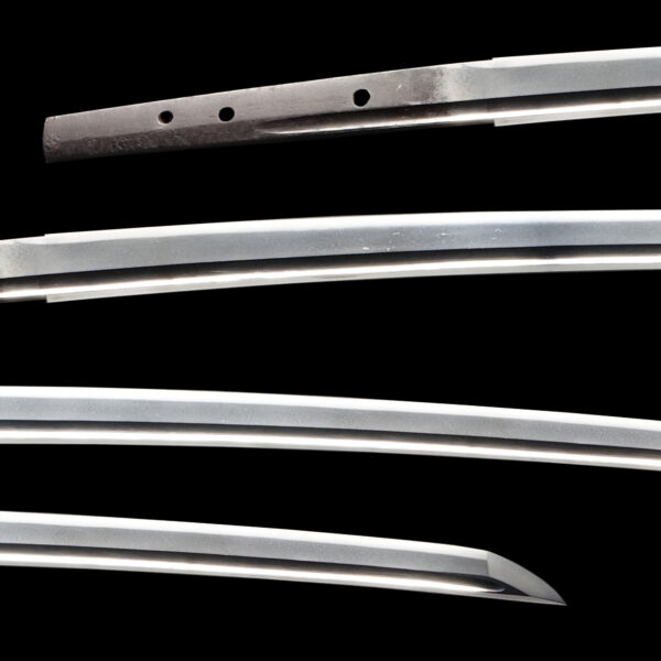 Antique Japanese Sword Katana Attributed to Ko Mihara <br><span style="color: #000000;">NBTHK <span style="color: #5accff;"><strong>JUYO TOKEN</strong></span> Certificate</span> - Image 2