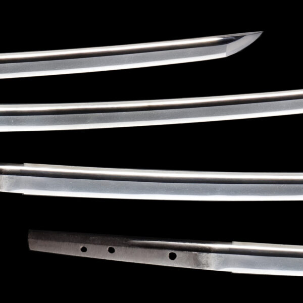 Antique Japanese Sword Katana Attributed to Ko Mihara <br><span style="color: #000000;">NBTHK <span style="color: #5accff;"><strong>JUYO TOKEN</strong></span> Certificate</span> - Image 3