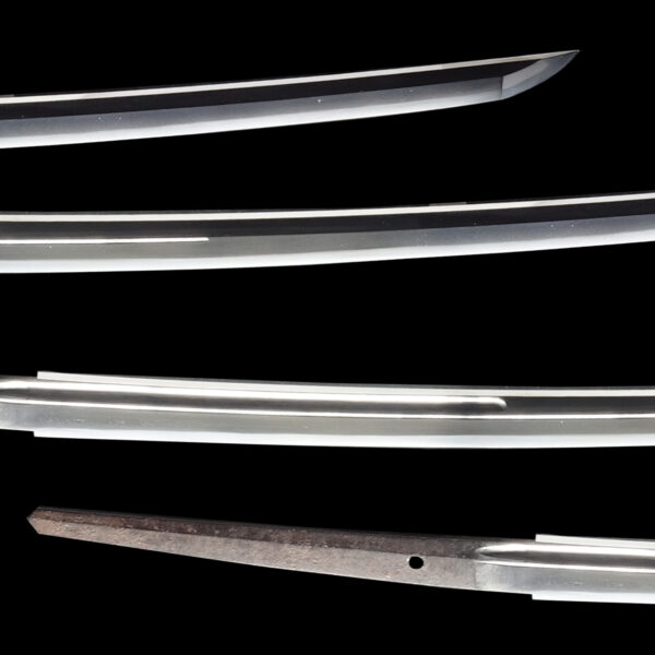 Antique Japanese Sword Katana Signed by Fujiwara Toshinaga <br>NBTHK<span style="color: #ff0000;"><strong> Tokubetsu Hozon</strong> </span>Certificate - Image 3