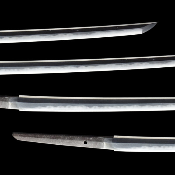 Antique Japanese Sword Katana Signed by Fujiwara Kiyosada<br>NBTHK <span style="color: #ff0000;">Hozon </span>Certificate - Image 3