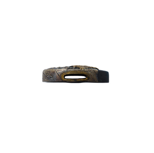 Antique Fuchi Kashira for Samurai Sword (F-43) - Image 5