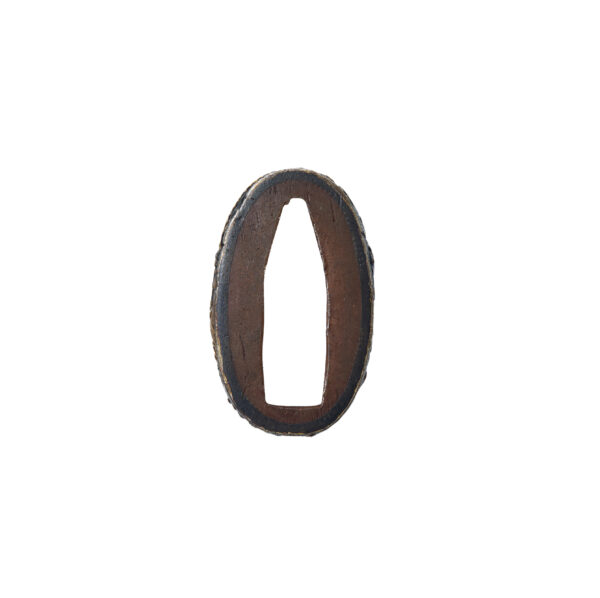 Antique Fuchi Kashira for Samurai Sword (F-43) - Image 8