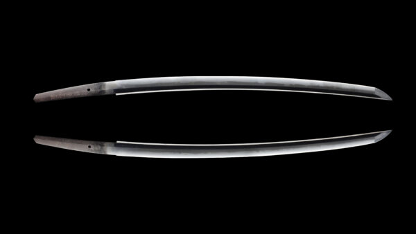 Antique Japanese Sword Wakizashi Signed by Tanba no Kami Yoshimichi <br>NBTHK <span style="color: #ff0000;">Hozon </span>Certificate - Image 12