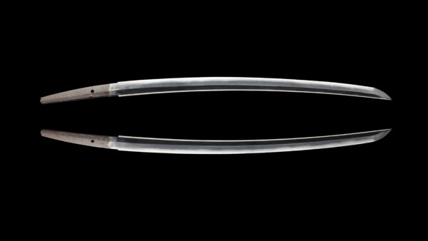 Antique Japanese Sword Wakizashi Signed by Mutsu no Kami Fujiwara Nobusada<br>NBTHK <span style="color: #ff0000;">Hozon </span>Certificate - Image 12