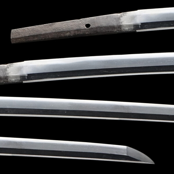 Antique Japanese Sword Katana Attributed to Katsuie<br> NBTHK <span style="color: #ff0000;">Hozon </span>Token ＆<span style="color: #ff0000;">Hozon </span> Tosogu Certificate - Image 2