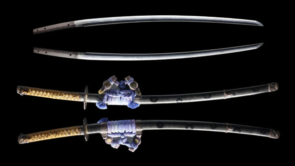 Antique Japanese Sword Katana Attributed to Kashu Ietsugu <br>NBTHK <span style="color: #ff0000;">Hozon </span>Certificate - Image 13