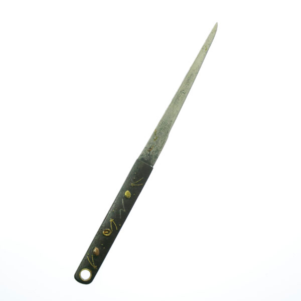 Antique Japanese Sword Wakizashi Signed by Mutsu no Kami Fujiwara Nobusada<br>NBTHK <span style="color: #ff0000;">Hozon </span>Certificate - Image 22