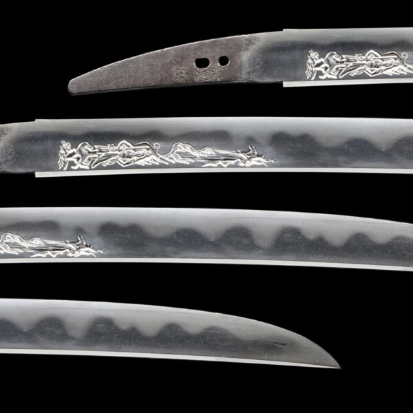 Antique Japanese Sword Wakizashi Signed by Hiromasa<br> NBTHK <span style="color: #ff0000;"><strong> Tokubetsu Hozon</strong> </span>Certificate - Image 2