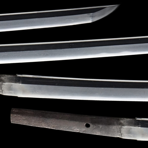 Antique Japanese Sword Katana Attributed to Katsuie<br> NBTHK <span style="color: #ff0000;">Hozon </span>Token ＆<span style="color: #ff0000;">Hozon </span> Tosogu Certificate - Image 3