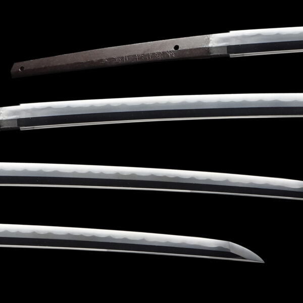 Antique Japanese Sword Katana signed by Fujiwara Munetsugu <br><span style="color: #000000;">NBTHK <span style="color: #5accff;"><strong>JUYO TOKEN</strong></span> Certificate</span> - Image 2