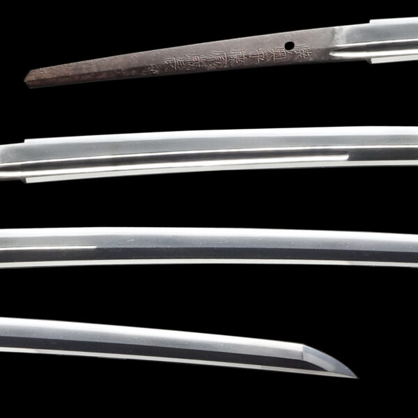 Antique Japanese Sword Katana Signed by Fujiwara Toshinaga <br>NBTHK<span style="color: #ff0000;"><strong> Tokubetsu Hozon</strong> </span>Certificate - Image 2