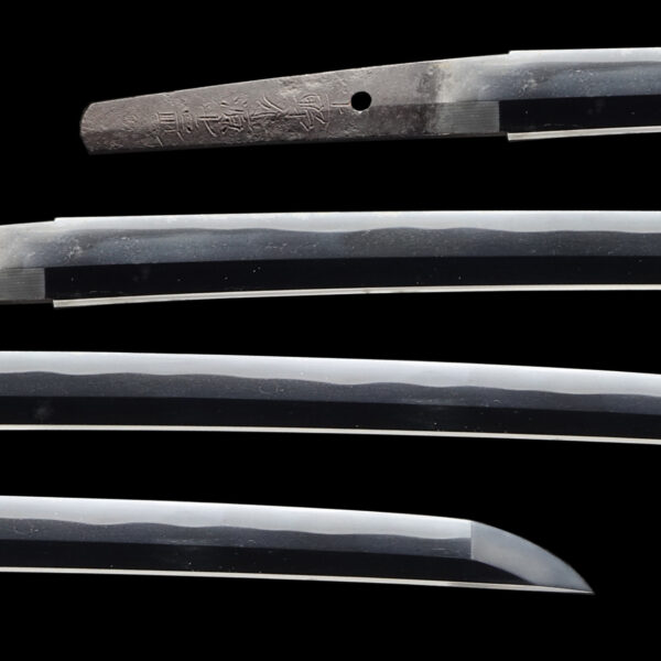 Antique Japanese Sword Wakizashi Signed by Kozuke no suke Minamoto Yoshimasa<br> NBTHK <span style="color: #ff0000;"><strong> Tokubetsu Hozon</strong> </span>Certificate - Image 2