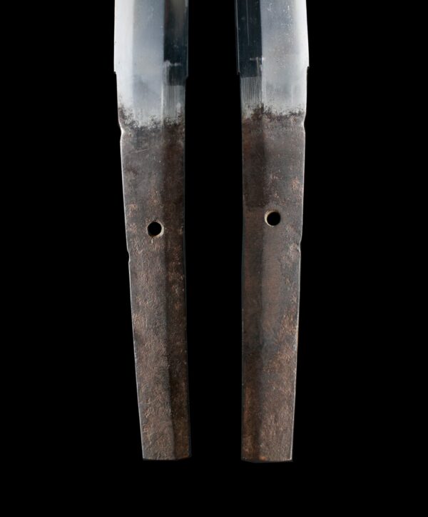 Antique Japanese Sword Katana Attributed to Katsuie<br> NBTHK <span style="color: #ff0000;">Hozon </span>Token ＆<span style="color: #ff0000;">Hozon </span> Tosogu Certificate - Image 9