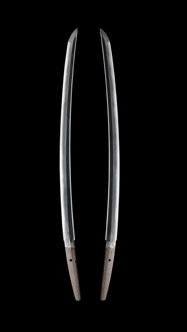 Antique Japanese Sword Wakizashi Signed by Mutsu no Kami Fujiwara Nobusada<br>NBTHK <span style="color: #ff0000;">Hozon </span>Certificate - Image 7