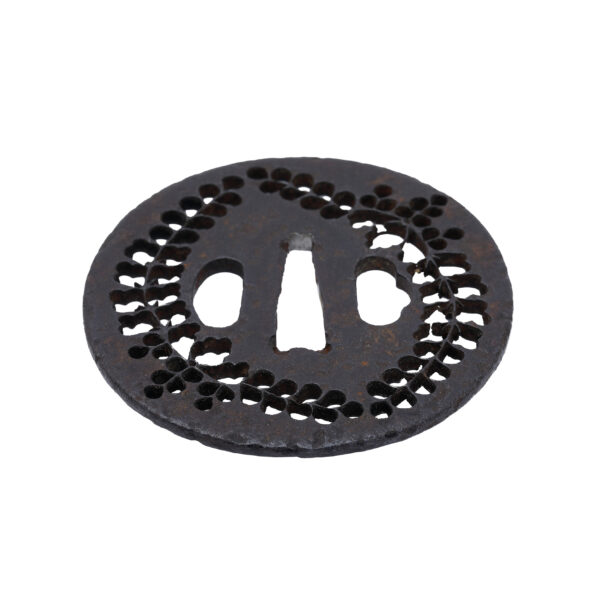 Antique Tsuba for Samurai Sword (T-746) - Image 4