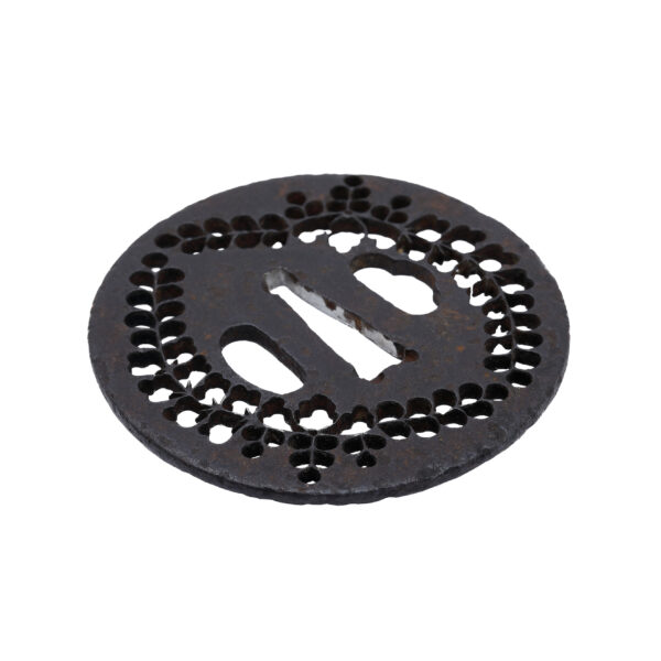 Antique Tsuba for Samurai Sword (T-746) - Image 5