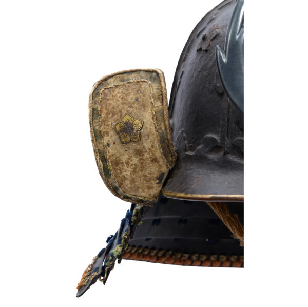 Antique Samurai Helmet <br>Mid Edo Period Rokumai Bari Kawari Kabuto with <span style="color: #ff0000;"><strong>Kicho</strong></span> Shiryo Certificate</span></strong> (KT-41) - Image 10