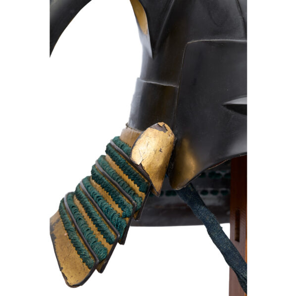 Antique Samurai Helmet <br>Mid Edo Period <br>Kawari Kabuto <br><span style="color: #ff0000;"><strong>Tokubetsu Kicho</strong></span> Shiryo Certificate</span> (KT-42) - Image 7
