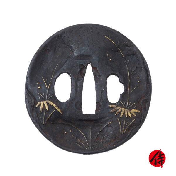 Antique Tsuba for Samurai Sword (T-760)
