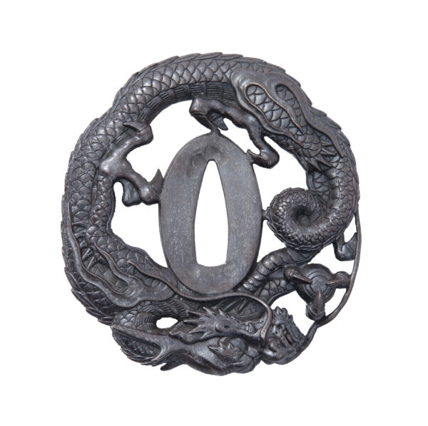 Antique Tsuba for Samurai Sword (T-762) - Image 3