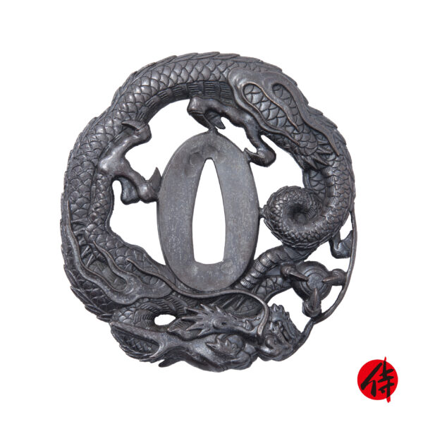 Antique Tsuba for Samurai Sword (T-762)