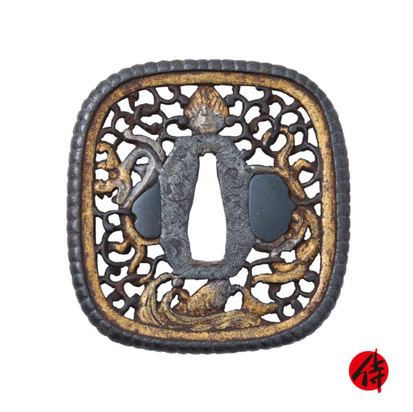 Antique Tsuba for Samurai Sword (T-763)