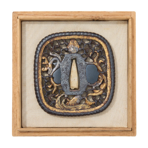 Antique Tsuba for Samurai Sword (T-763) - Image 2