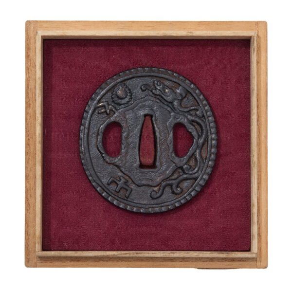 Antique Tsuba for Samurai Sword (T-759) - Image 2