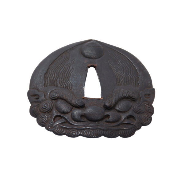 Antique Tsuba for Samurai Sword (T-761) - Image 4