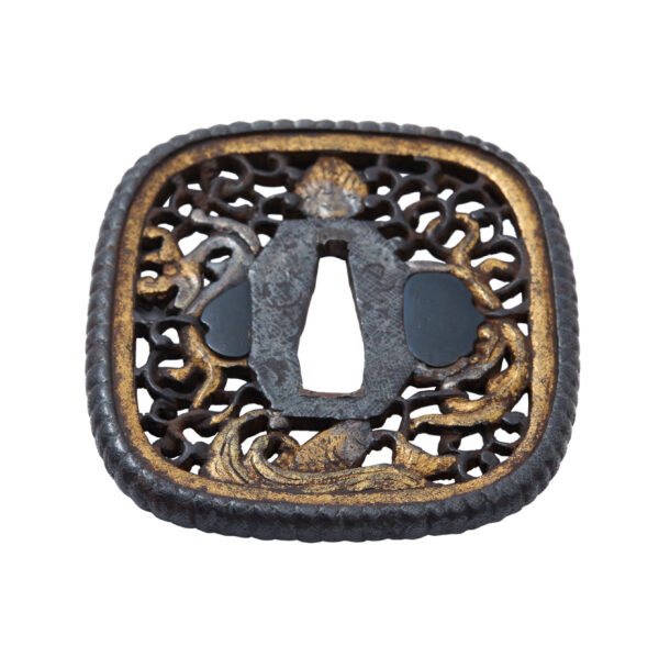 Antique Tsuba for Samurai Sword (T-763) - Image 5