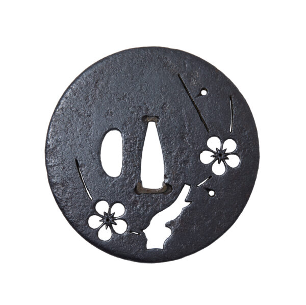 Antique Tsuba for Samurai Sword with NBTHK Tokubetsu Kicho Certificate (T-765) - Image 4