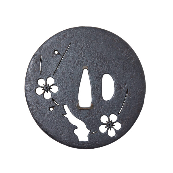 Antique Tsuba for Samurai Sword with NBTHK Tokubetsu Kicho Certificate (T-765) - Image 5