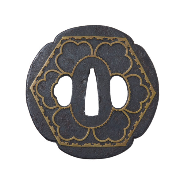 Antique Tsuba for Samurai Sword (T-766) - Image 3