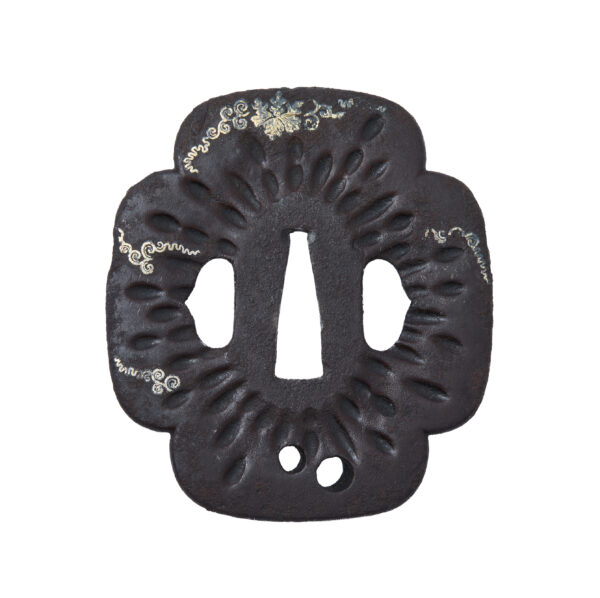 Antique Tsuba for Samurai Sword (T-768) - Image 4