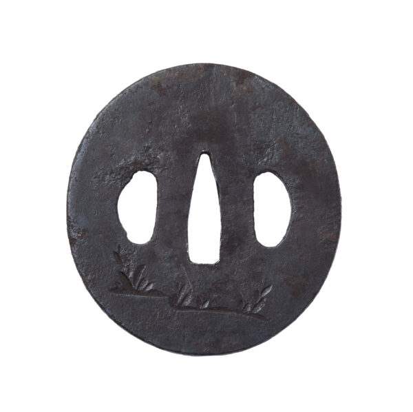 Antique Tsuba for Samurai Sword (T-764) - Image 4