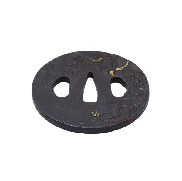 Antique Tsuba for Samurai Sword (T-764) - Image 5