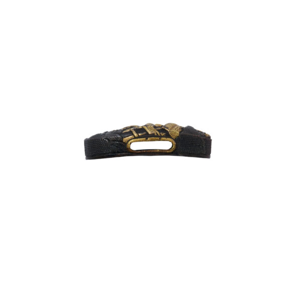 Antique Fuchi Kashira for Samurai Sword (F-45) - Image 4