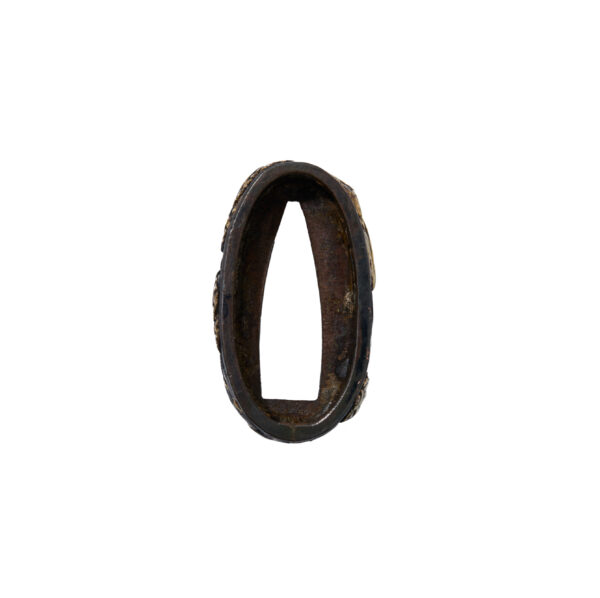 Antique Fuchi Kashira for Samurai Sword (F-45) - Image 9