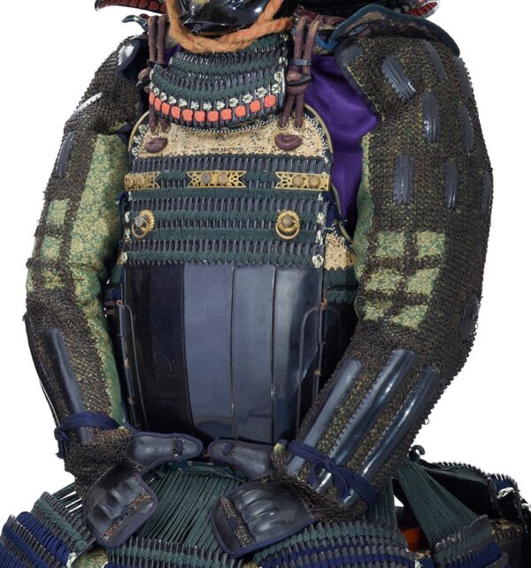 Antique Edo Period Gomai Do Samurai Armor  (A-43) - Image 16