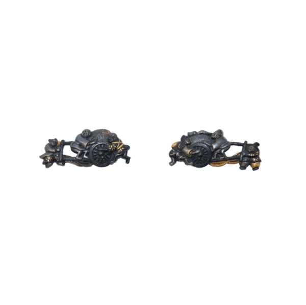 Antique Menuki for Samurai Sword (M-62) - Image 2