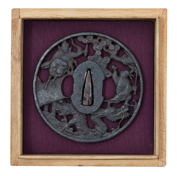 Antique Tsuba for Samurai Sword (T-769) - Image 2