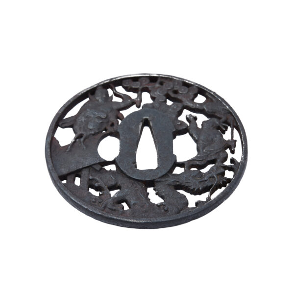 Antique Tsuba for Samurai Sword (T-769) - Image 5