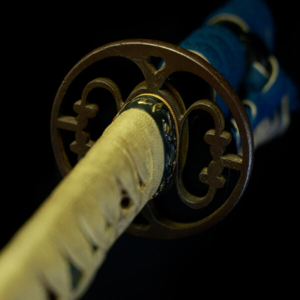 Antique Japanese Sword Katana Attributed to Uda Kunihisa<br> NTHK Kanteisho Certificate for the blade - Image 17